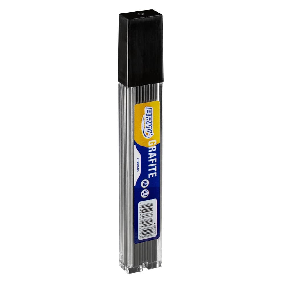 Grafite HB 0.7 ou 0.5mm para Lapiseira - 12uni