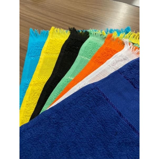 kit com 20 toalhinhas social. toalhinha escolar com franja, toalha para lembrancinhas.