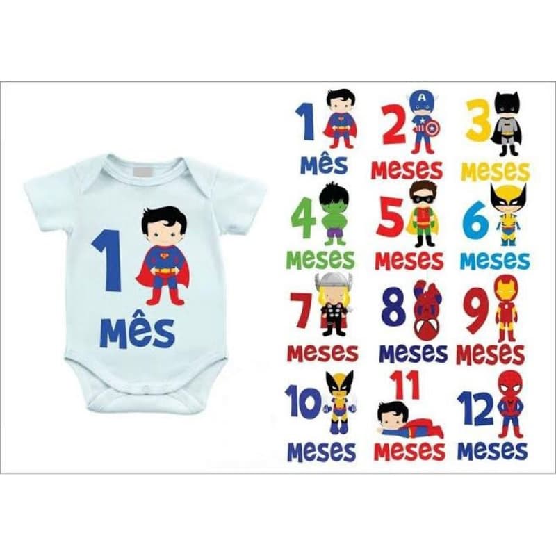 Body infantil Mesversario aniversário e festas fazemos qualquer tema