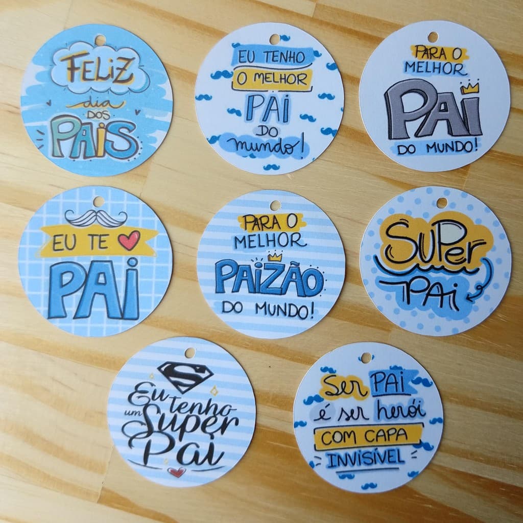 Tag Dia dos Pais Redonda