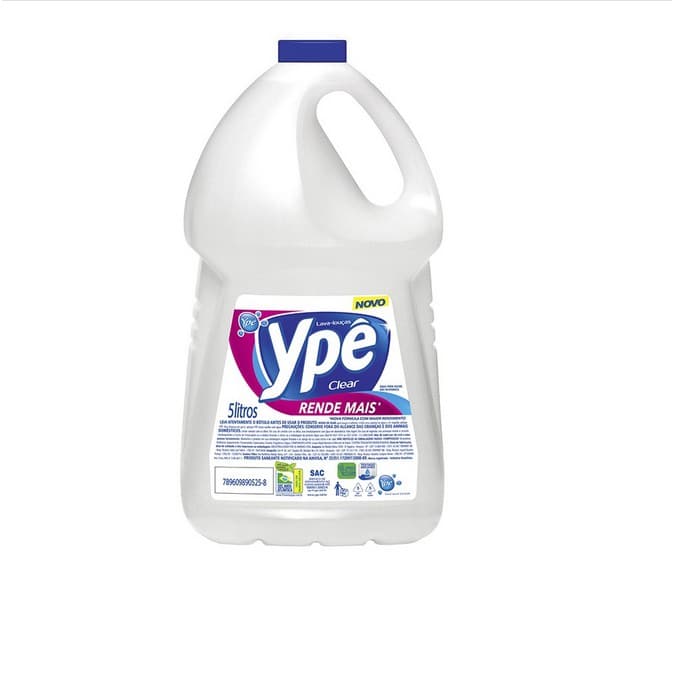 Detergente Lava Louça Clear Ypê 5 Litros
