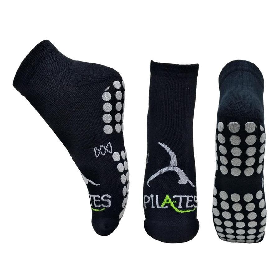 MEIA DE PILATES  Veste   34 a 38  cano- soquete