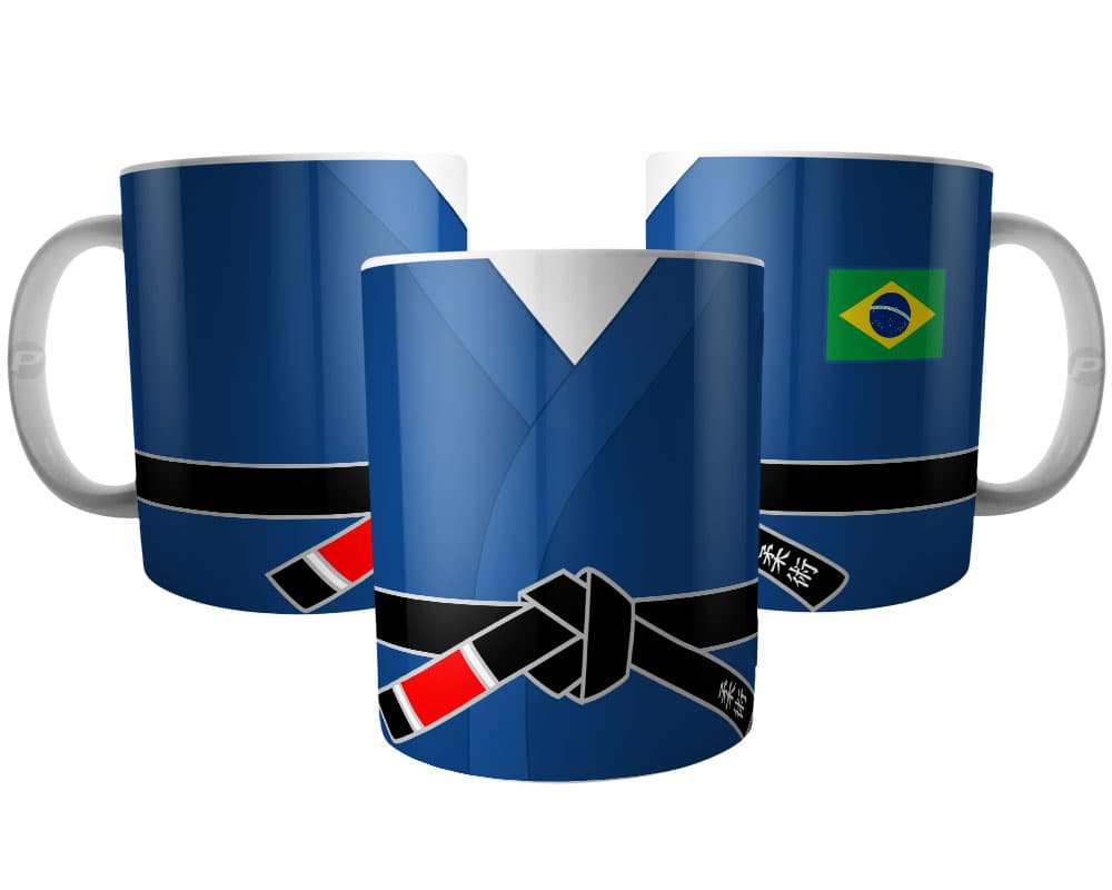 Caneca Jiu Jitsu - Kimono Azul