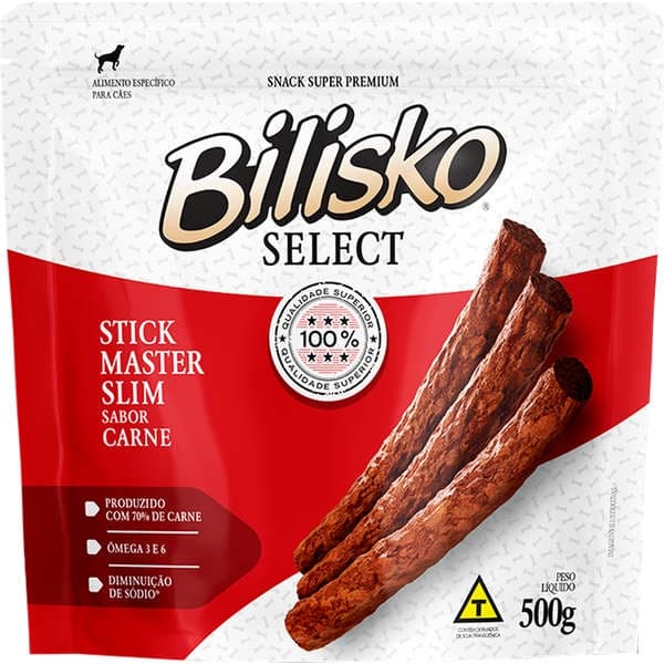 Palito de carne Bilisko para cães 500g