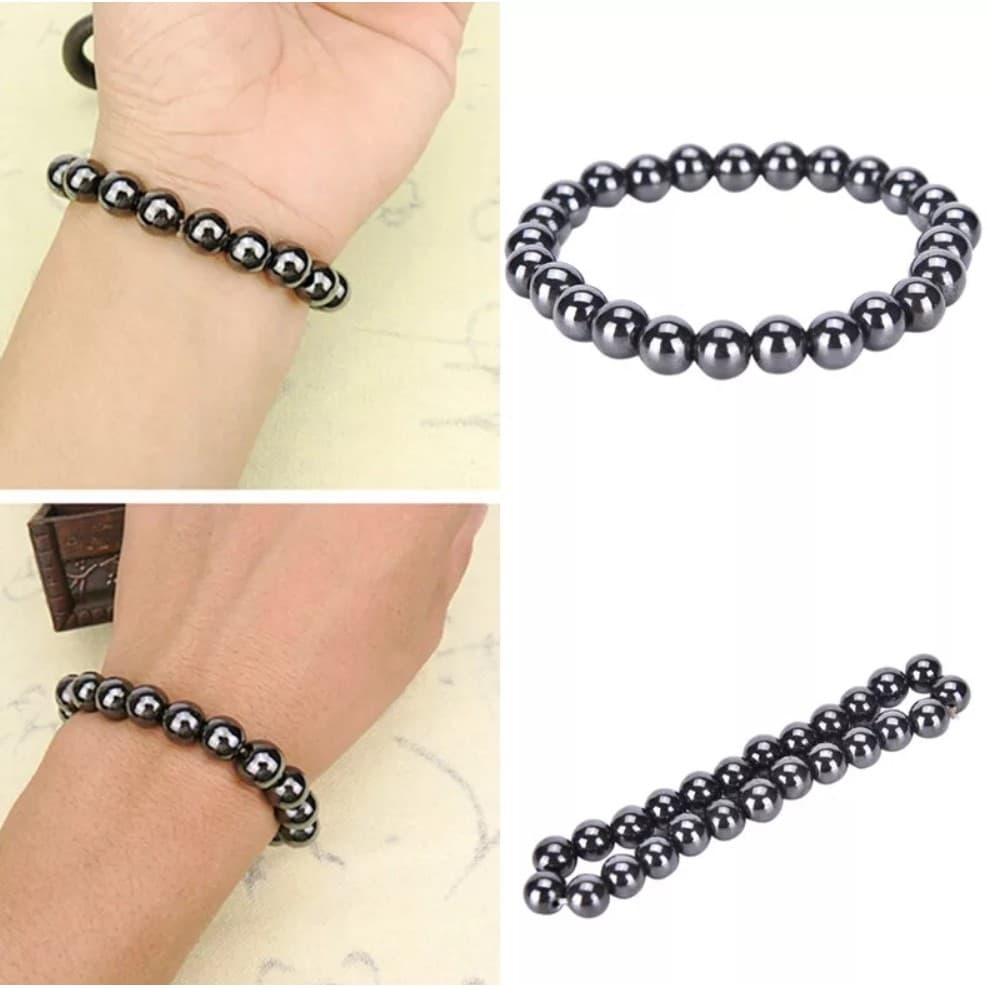 Pulseira Magnética Hematita