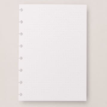 CADERNO INTELIGENTE REFIL A5 PONTILHADO 120G - CADERNO INTELIGENTE