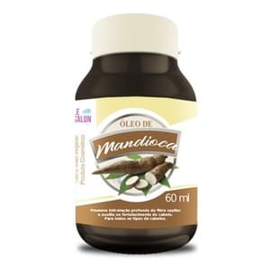 ÓLEO CAPILAR DE MANDIOCA 100% ÓLEO VEGETAL HIDRATAÇÃO PROFUNDA 60ML - LE SALON PRO