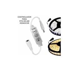 Mini Dimmer Controlador Strobo Para Fita Led Barra de Led 1 Cor 12v 24v