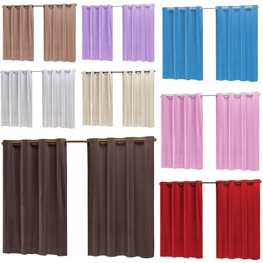 Cortina Blackout 2 80 x 1 60 Blecaute para Janela -  Bloqueio de Sol