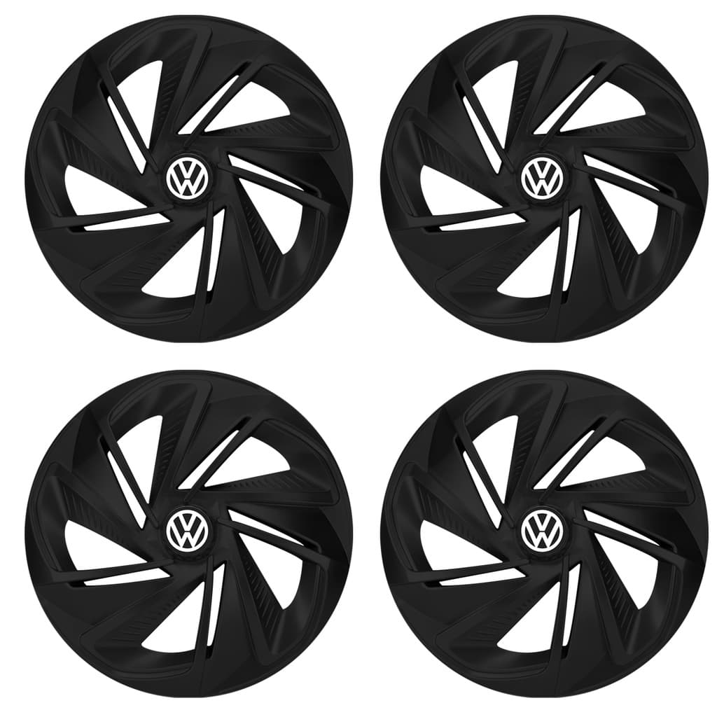 Jogo Calota Aro 13 Nitro Unicolor Linha Compatível Gol G2 G3 G4 G5 Parati Up! Voyage Saveiro