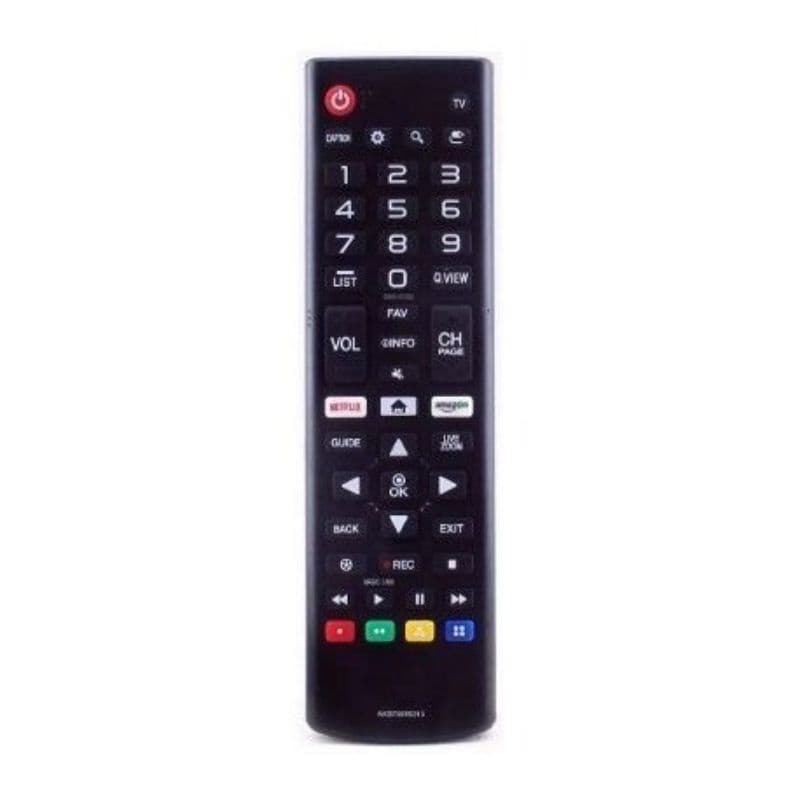 Controle Remoto ParaTv Led  Smart Tv LG Função Netflix e Amazon