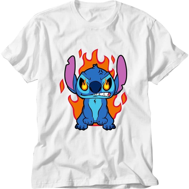 Camiseta Personalizada Stitch Bravo