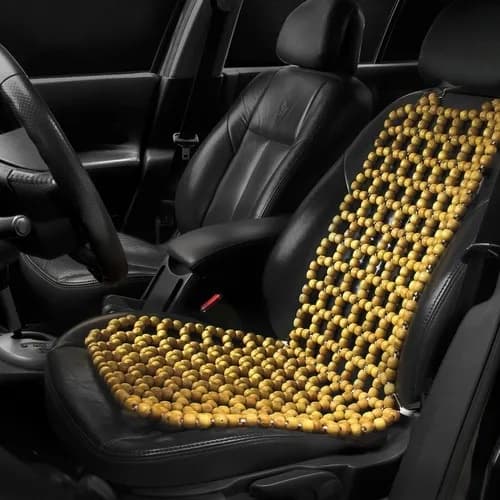 Assento De Bolinhas Massageador Encosto Ortópedico