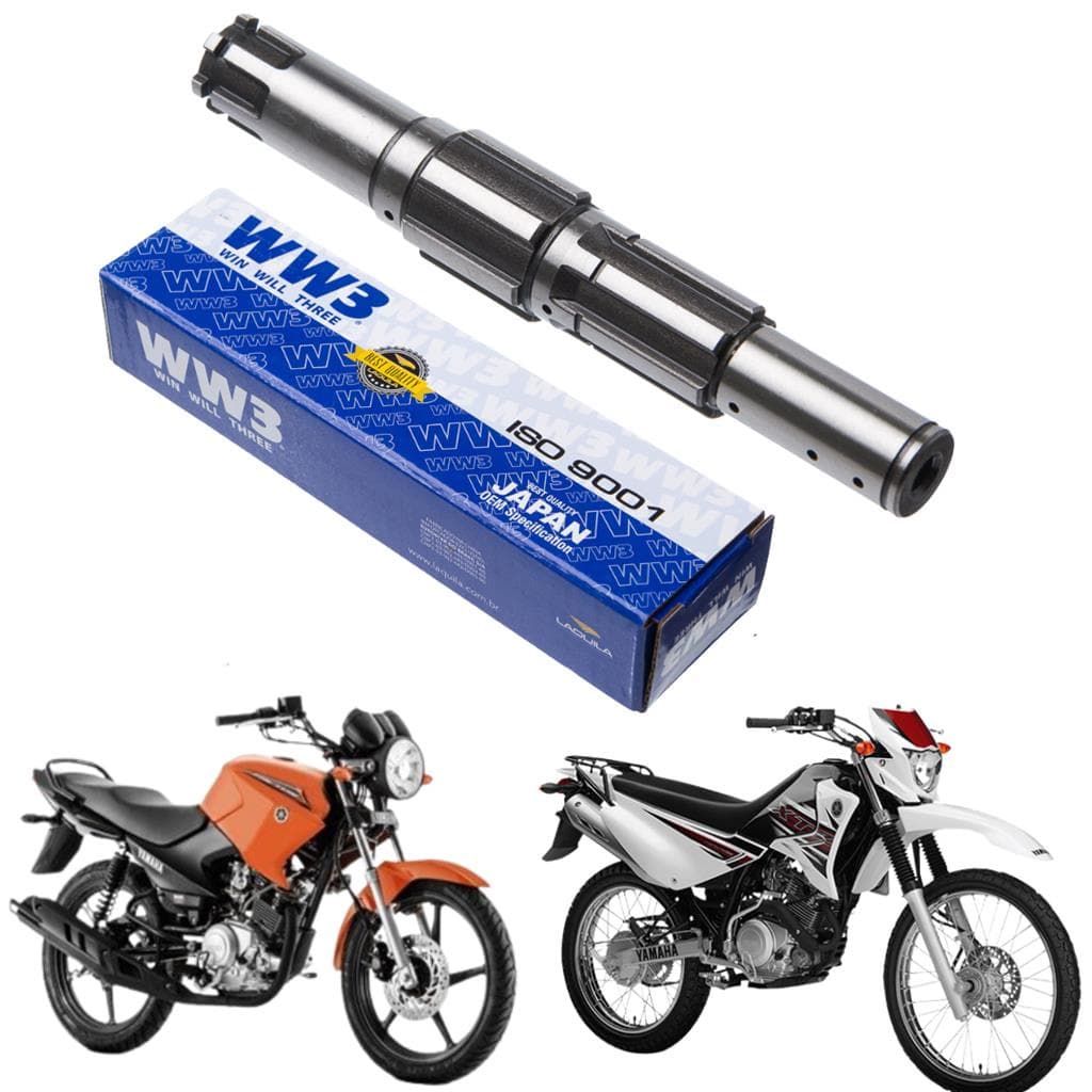 Eixo Secundario Pinhao Ybr 125 Factor Xtz 125 2008 Ate 2016