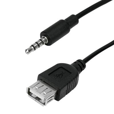 Cabo P3 Estéreo + USB Fêmea 25CM ChipSCE