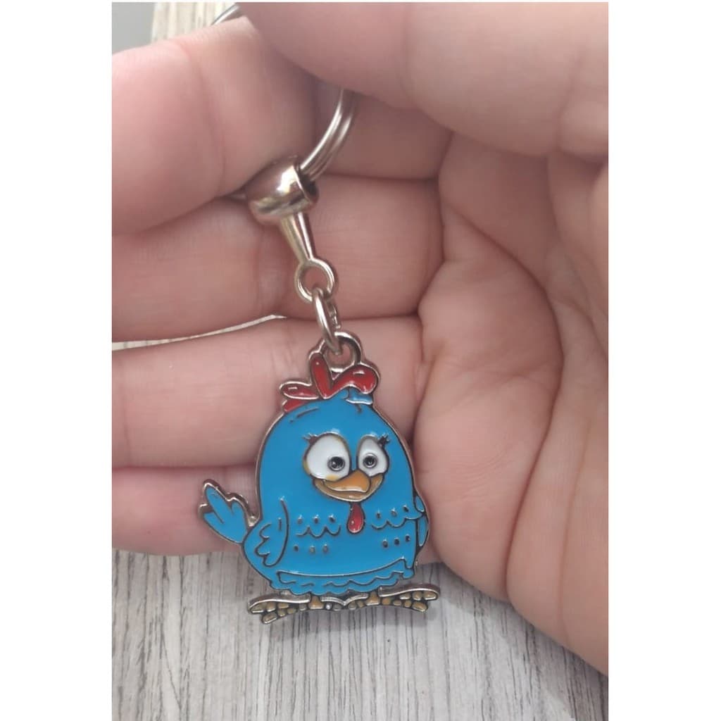 Chaveiro Galinha Pintadinha em Metal  - Brindes e Lembrancinhas