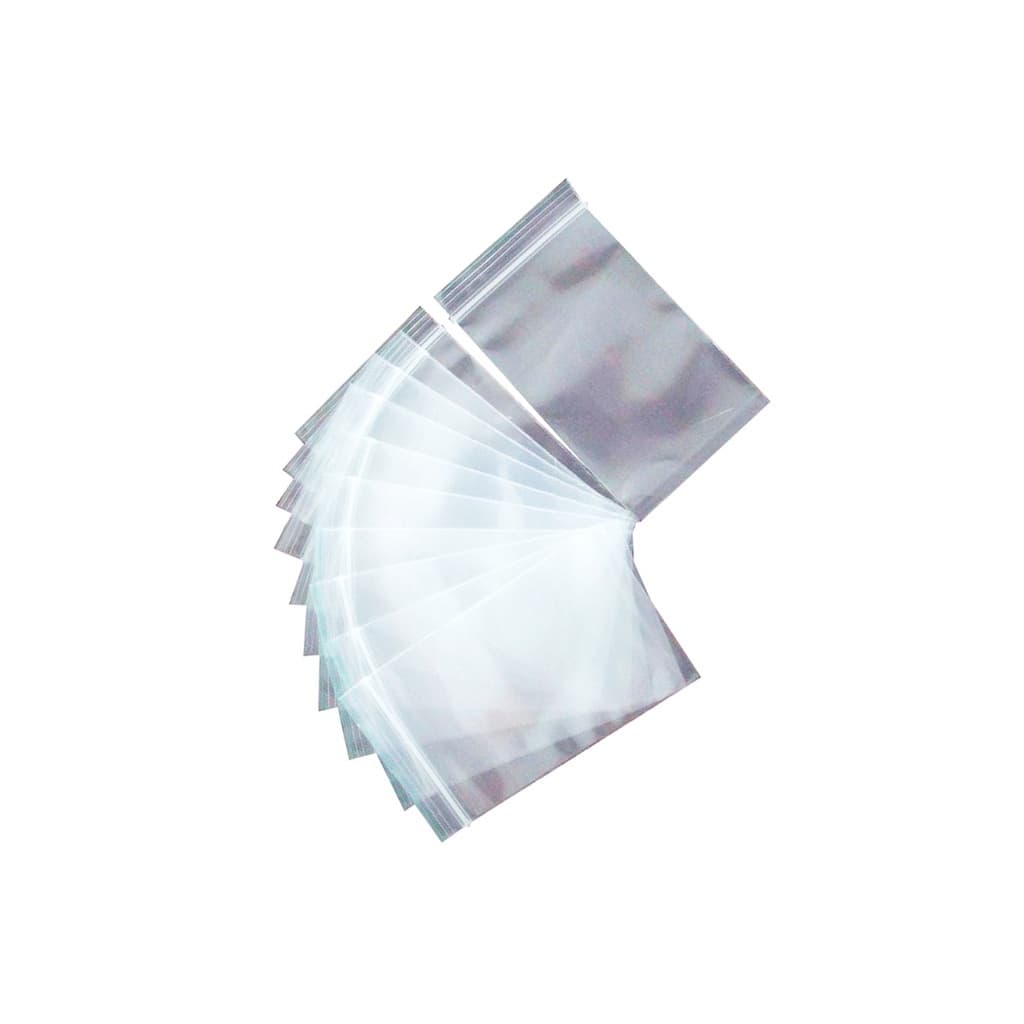 500 SACO PLASTICO ZIP LOCK LISO 5X7