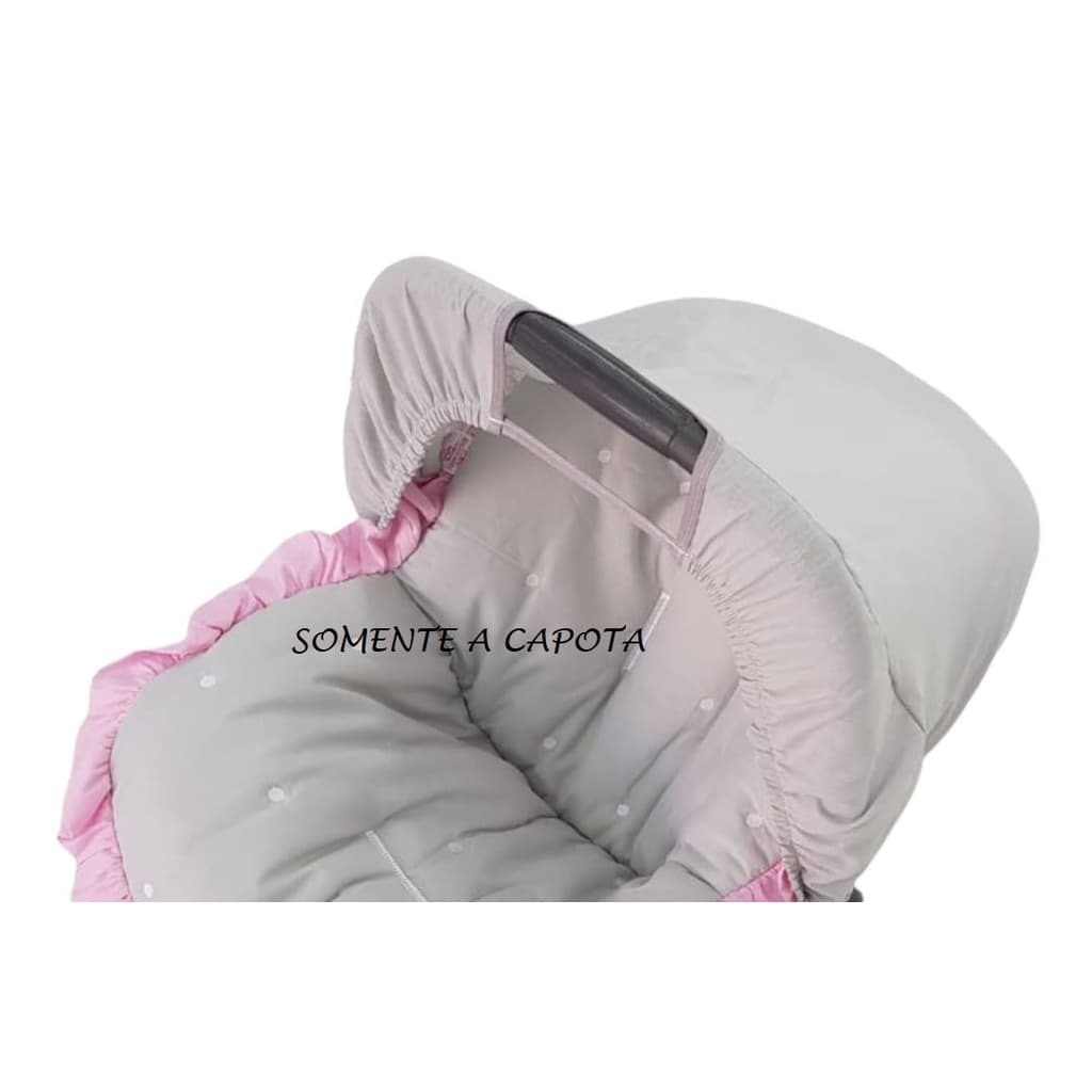 Capota para Bebê Conforto + Protetores de Cinto