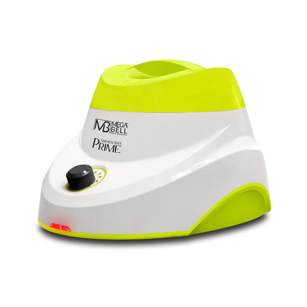 Termocera Prime Aquecedor de Cera 500g Com Refil - Mega Bell - Branca e Verde (225 MB)