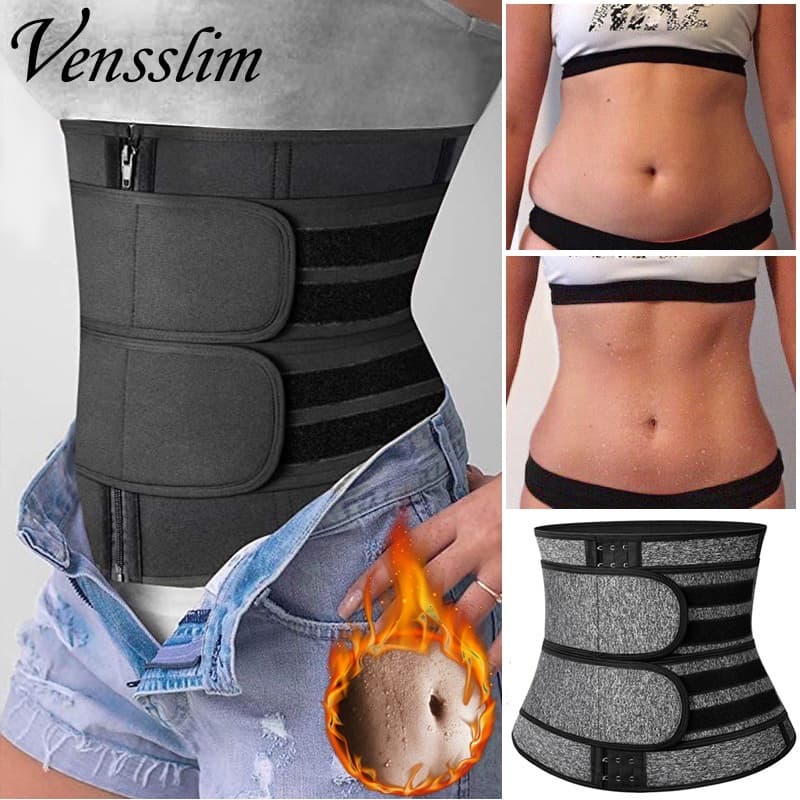 Mulheres Cintura Trainer Barriga Emagrecimento Bainha Sauna Corpo Shaper Reduzindo Shapewear Espartilho Suor Treino Quei