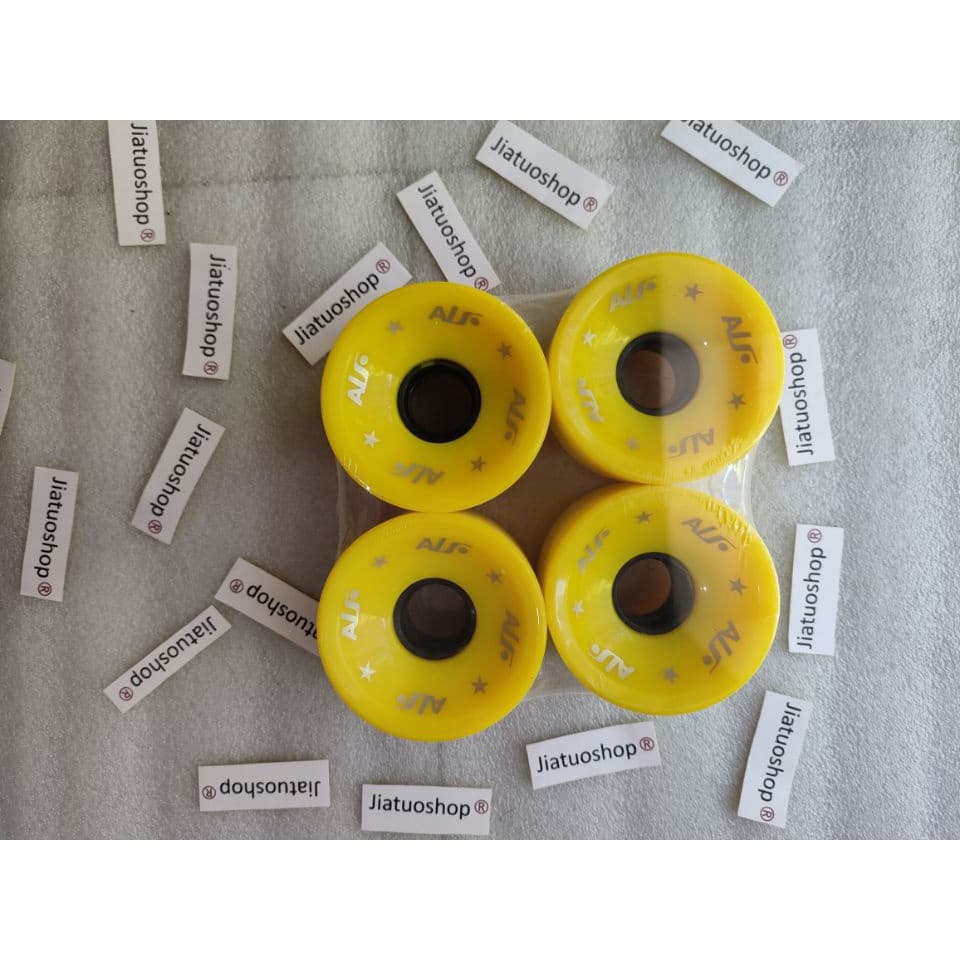 Roda Longboard 70 * 51MM Rodas PU Placa De Dança De Skate Adulto Estrada Quatro Escovação De Rua Alta Elástica Resistent