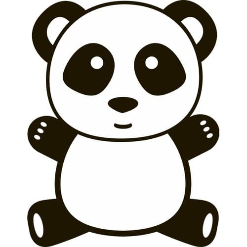 Imã Animal Urso Panda Decoração Presente