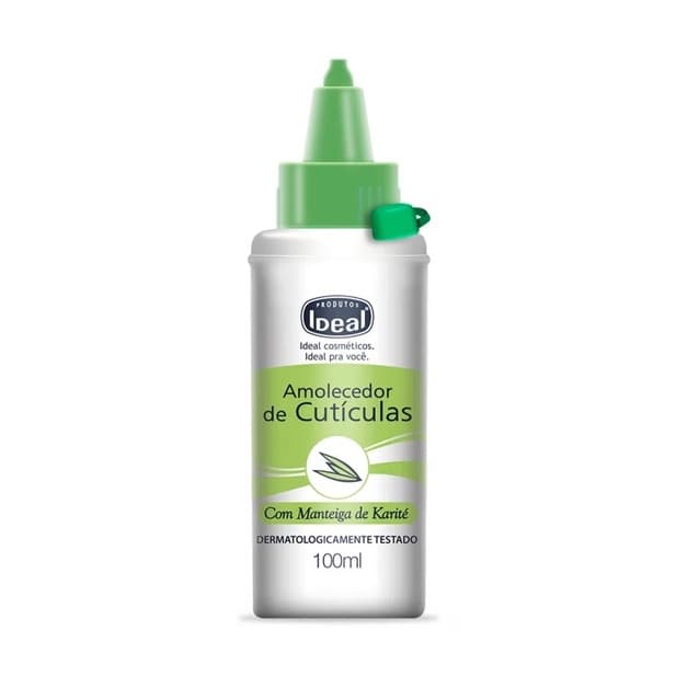 Amolecedor de Cutículas com Manteiga De Karité Ideal 100mL