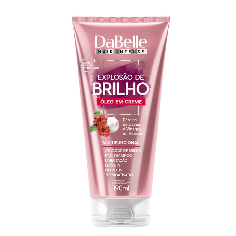 Óleo em Creme Capilar Explosao de Brilho 190ml Dabelle