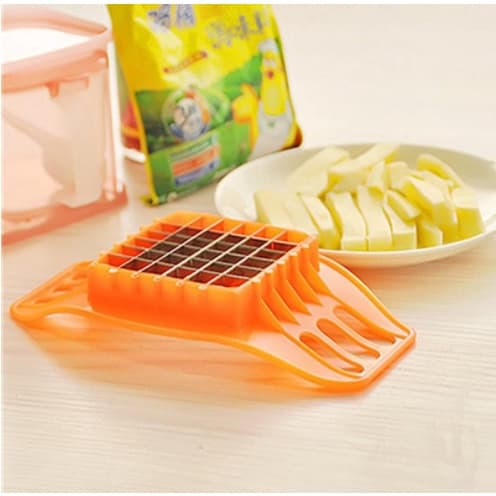 Prático Fried Sweet Potato Stick and Legumes Fatiador Cutter，conveniente