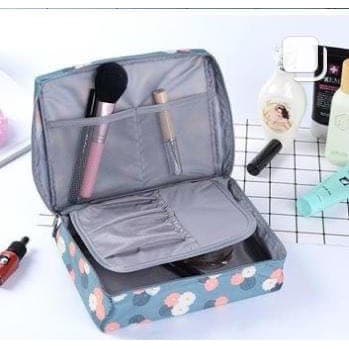 Necessaire Bolsa de Viagem Organizador de Objetos de Higiene Pessoal Com Divisória