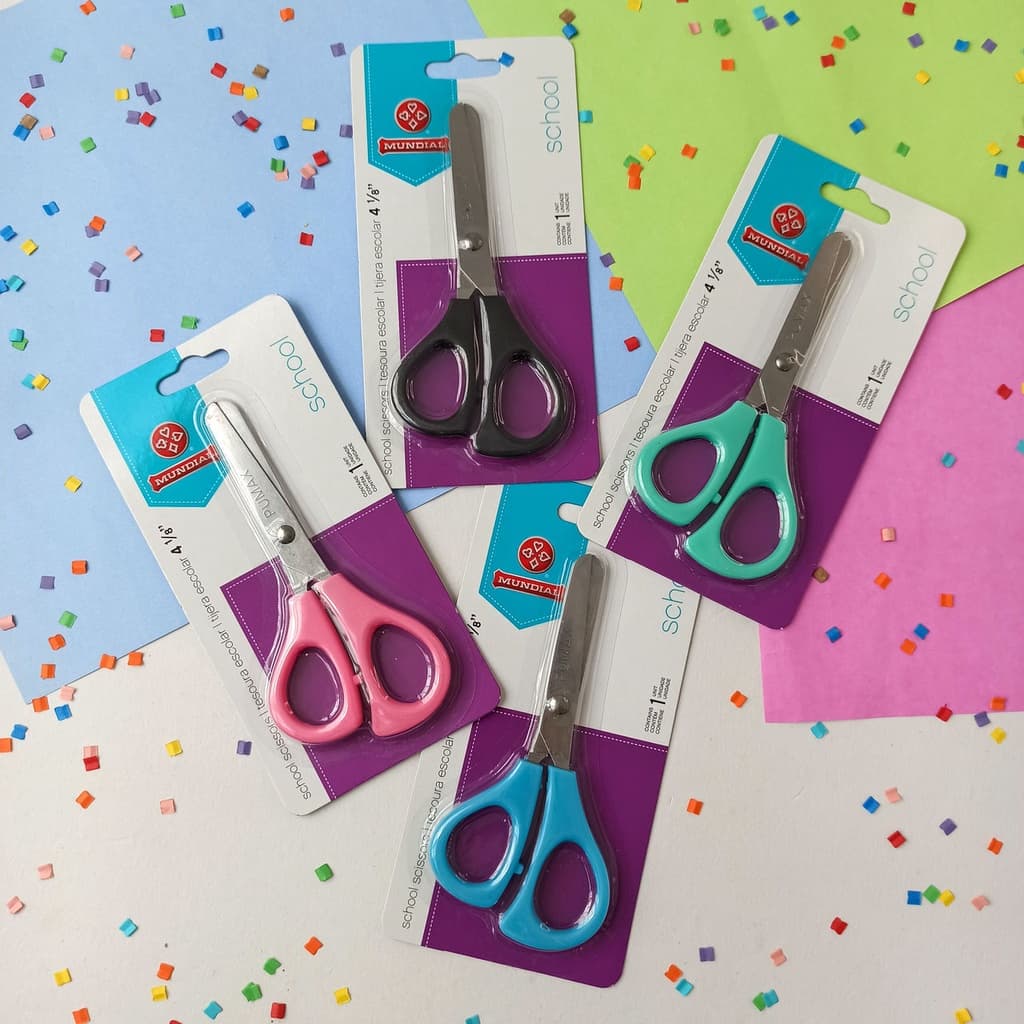 Tesoura Escolar Infantil 11 cm School - Mundial