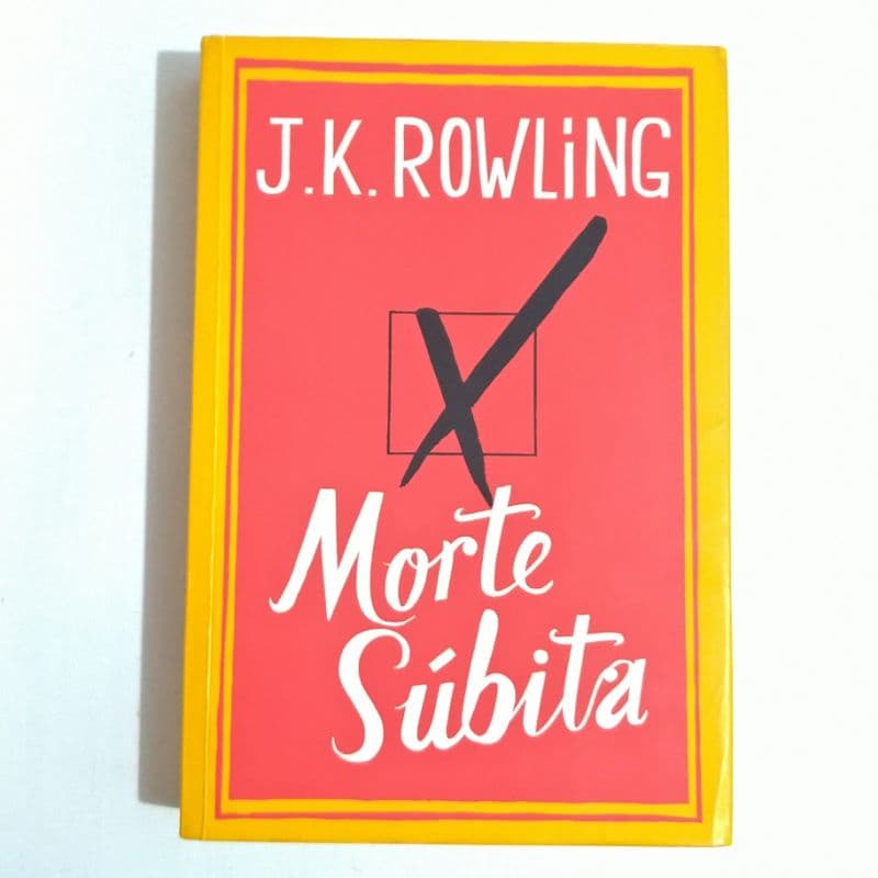 Livro - Morte Súbita J.K Rolling
