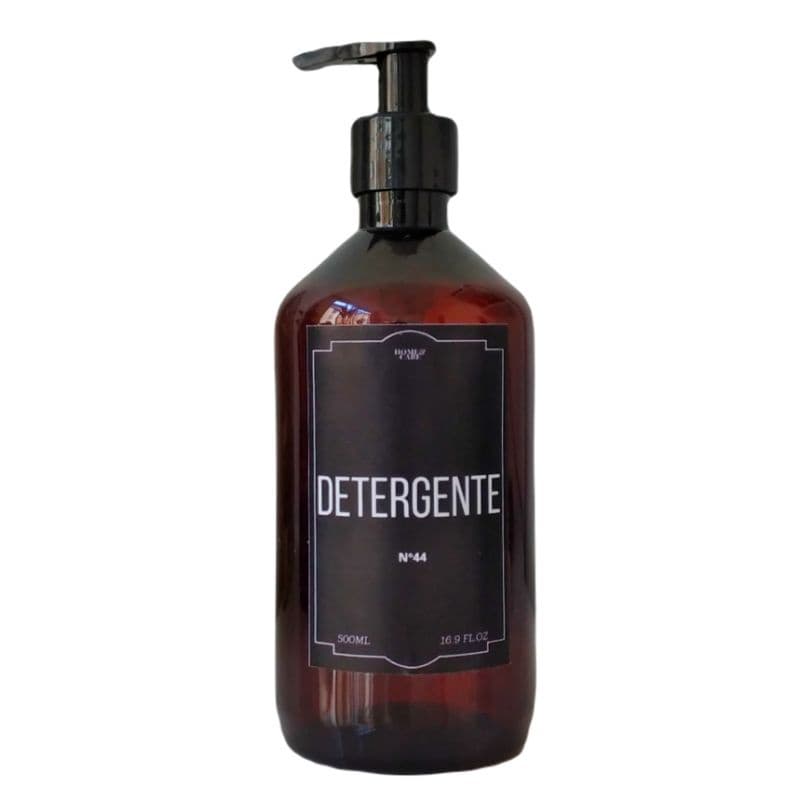 Frasco Ambar de Plastico para Detergente Dispenser Dosador 500ml