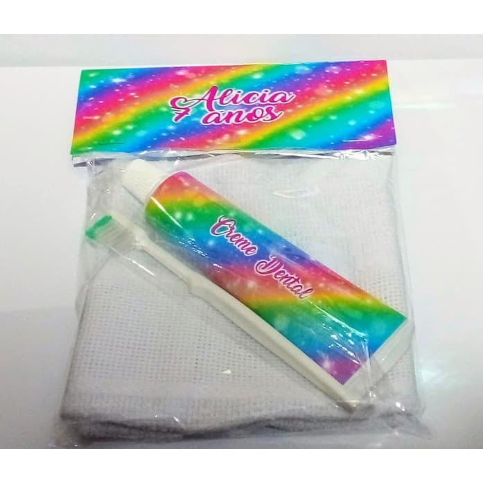 Kit Dental Personalizado Com 10 Unidades