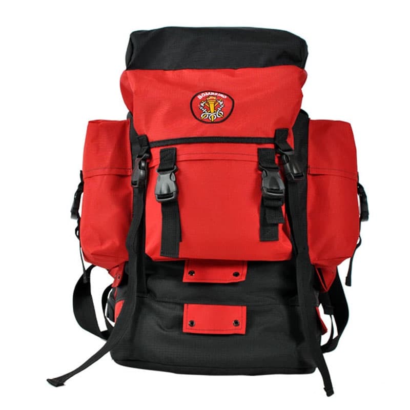 Mochila PQD Bordado Bombeiro | Vermelha - Elite