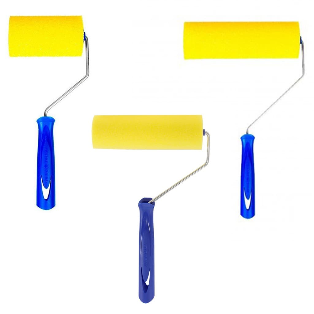 kIT Rolo De Espuma Amarela 5cm, 9cm E 15cm Tigre kit com un