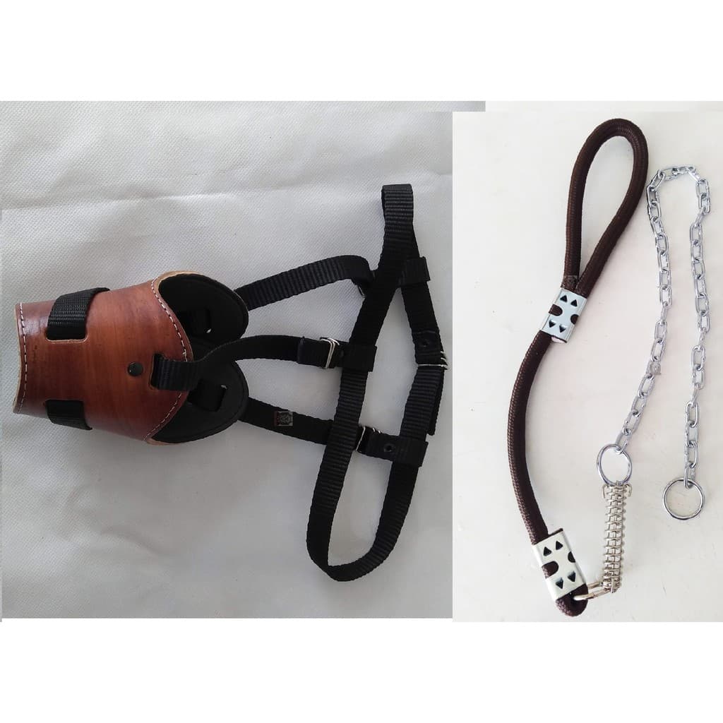 guia enforcador corrente pitbull guia para cachorro e  Fucinheira de couro para cachorros para cachorros de medio e grande porte ideal para passeios banhos e tosa