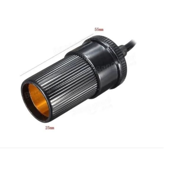 Soquete Cigarrete Bocal Tomada Fêmea   Veiculos 12V 24V