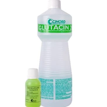 Glutacin 28 Dias Glutaraldeído 2% Cinord 1L Uso Profissional