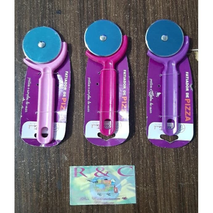 Cortador Rosa Fatiador Com Lâmina de Aço Resistente
