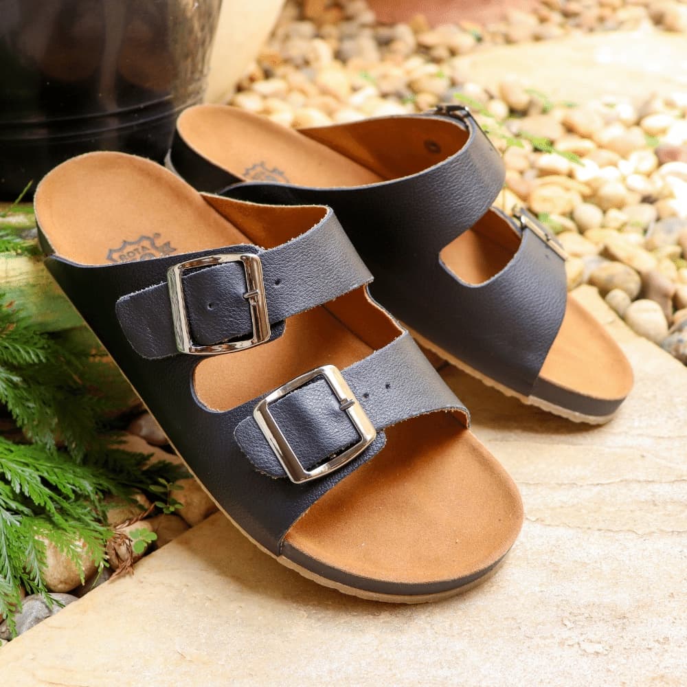 Sandália Birken MASCULINO Couro Legitimo Leve Confortavel Lançamento  Brasil