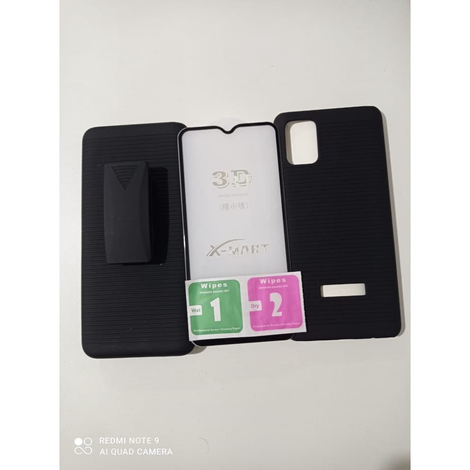 Capa Belt Clip Motorola Moto G10 / G20 /G30 Preta + Suporte Cintura