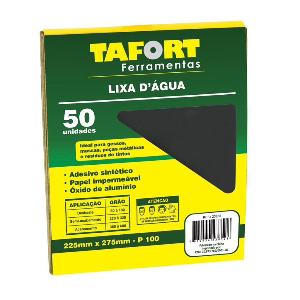 Lixa D'Água Gr 100 (50Pcs) - TAFORT