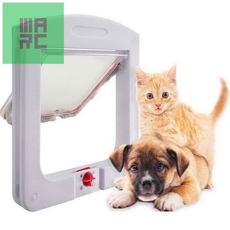 Passagem Porta Pet Portinha Para Gato Ou Cão Com 4 Em 1