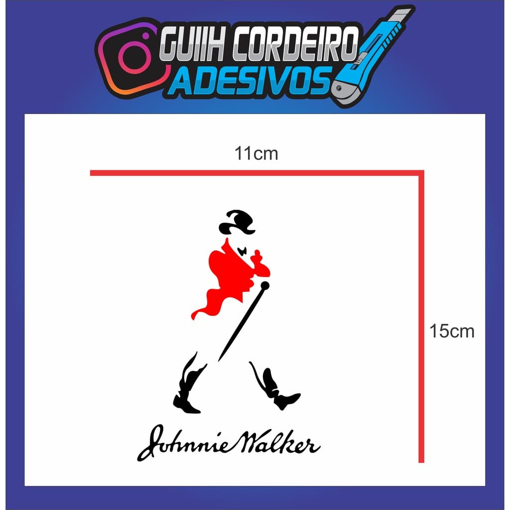 Jhonnie Walker Adesivo carro moto