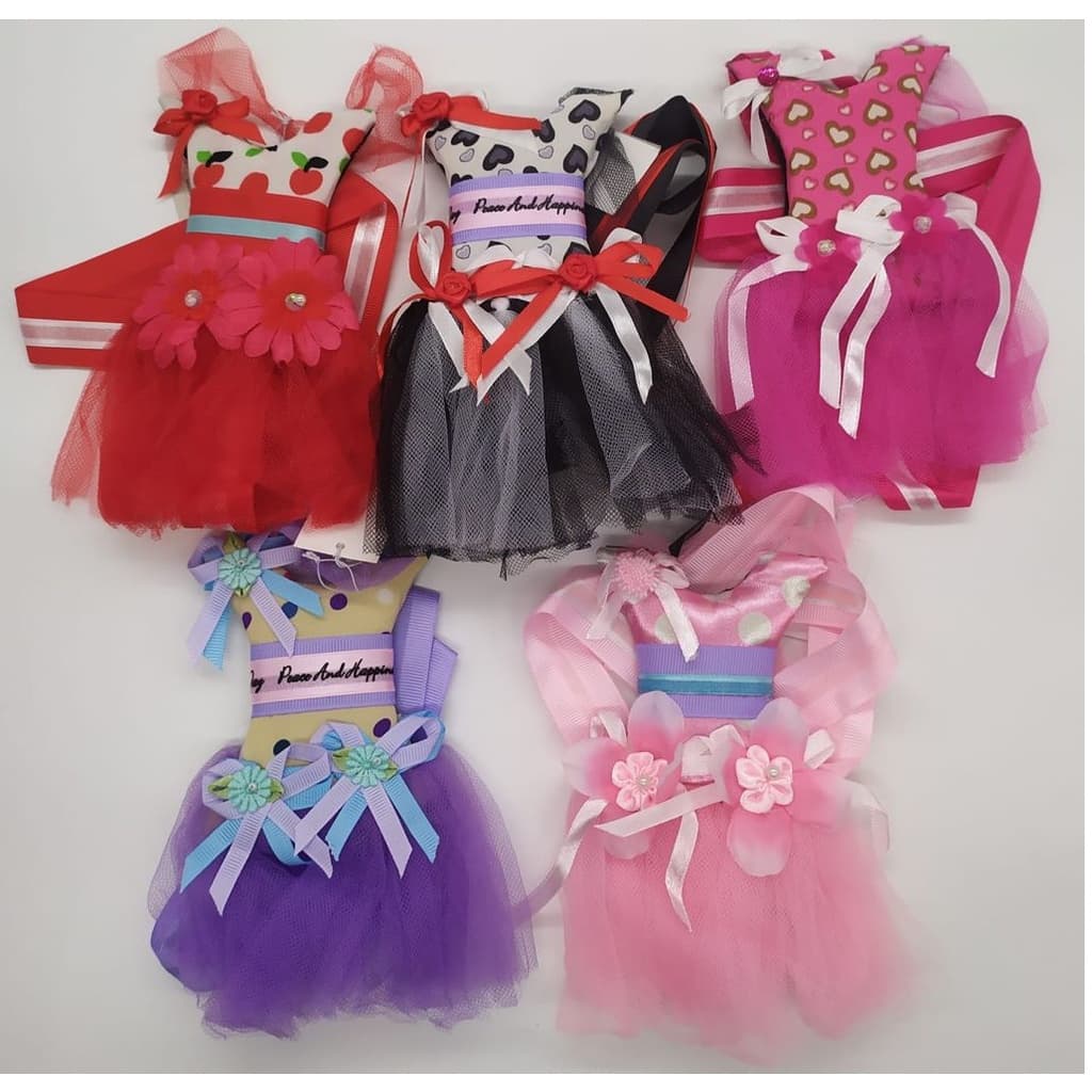 ORGANIZADOR DE PRESILHA  TIC TAC ROUPA DE BAILARINA