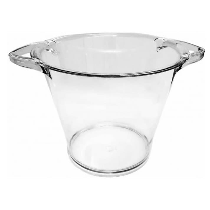 KIT COM 10 PEÇAS - Balde de Acrílico Para Gelo 5 LITROS Ideal para CERVEJA e GELO