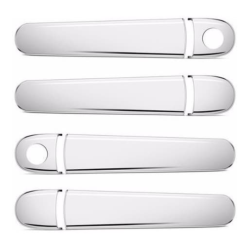 Aplique Capa Maçaneta Cromada Gol G3 / G4 - 4 Portas