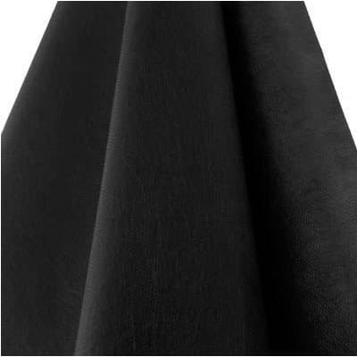 Tecido TNT 80gr Preto 1,40 Largura - 5 METROS