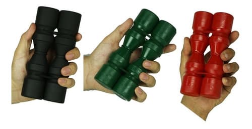 Kit Shakers Ganzá Chocalho 3 Unidades Jhamma Percussões
